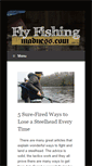 Mobile Screenshot of flyfishingmadness.com